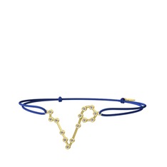 Pisces Bileklik - Swarovski 8 ayar altın bileklik #126zc8k