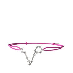 Pisces Bileklik - Swarovski 14 ayar beyaz altın bileklik #1bry25b
