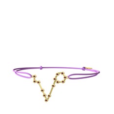 Pisces Bileklik - Kök yakut 18 ayar altın bileklik #a55ksi