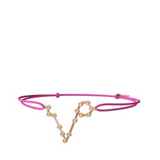 Pisces Bileklik - Sitrin 14 ayar rose altın bileklik #hq7nqs