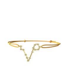 Pisces Bileklik - Swarovski 14 ayar altın bileklik #jnne1f