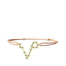 Pisces Bileklik - Pırlanta 18 ayar altın bileklik (0.225 karat) #mdl84j