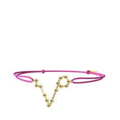 Pisces Bileklik - Peridot 8 ayar altın bileklik #ncecka