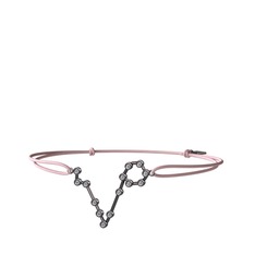 Pisces Bileklik - Swarovski 925 ayar siyah rodyum kaplama gümüş bileklik #nwjjxv