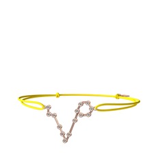 Swarovski 14 ayar rose altın bileklik