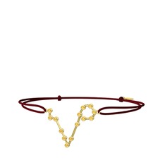 Sitrin 18 ayar altın bileklik