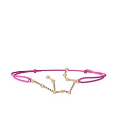 Aquarius Bileklik - Sitrin 14 ayar rose altın bileklik #101rod2