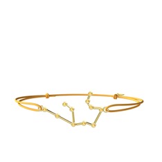 Sitrin 18 ayar altın bileklik