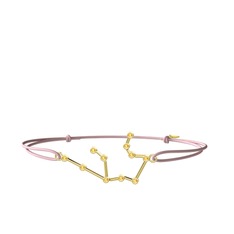 Aquarius Bileklik - Sitrin 8 ayar altın bileklik #133rrtj