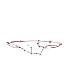 Aquarius Bileklik - Ametist 925 ayar gümüş bileklik #14ut0es