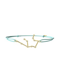 Aquarius Bileklik - Swarovski 14 ayar altın bileklik #169zb9t