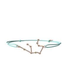Peridot 18 ayar rose altın bileklik