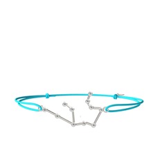 Aquarius Bileklik - Beyaz zirkon 18 ayar beyaz altın bileklik #1bko56h