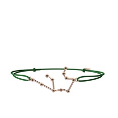 Aquarius Bileklik - Dumanlı kuvars 8 ayar rose altın bileklik #1egr1fu