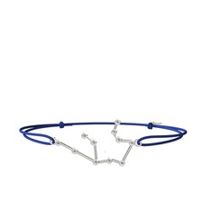 Aquarius Bileklik - Swarovski 14 ayar beyaz altın bileklik #1nscqx4