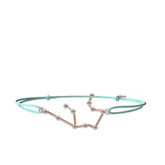 Pırlanta 18 ayar rose altın bileklik (0.165 karat)