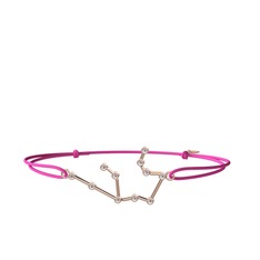 Aquarius Bileklik - Swarovski 925 ayar rose altın kaplama gümüş bileklik #1tgymle