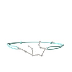Aquarius Bileklik - Swarovski 14 ayar beyaz altın bileklik #1wz6jw4