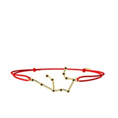 Aquarius Bileklik - Kök yakut 18 ayar altın bileklik #1yqo2lr