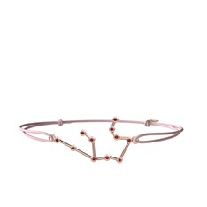 Garnet 18 ayar rose altın bileklik