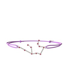 Aquarius Bileklik - Rodolit garnet 925 ayar gümüş bileklik #sojg5o