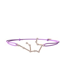 Aquarius Bileklik - Swarovski 8 ayar rose altın bileklik #xn6bbn