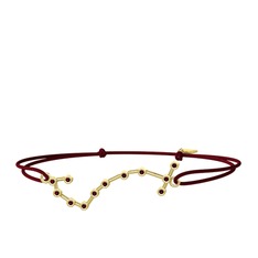 Kök yakut 8 ayar altın bileklik