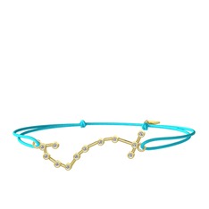 Scorpio Bileklik - Swarovski 18 ayar altın bileklik #1bud76x