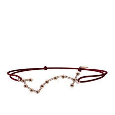 Scorpio Bileklik - Dumanlı kuvars 18 ayar rose altın bileklik #1c81wbb