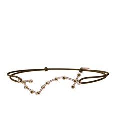 Scorpio Bileklik - Peridot 8 ayar rose altın bileklik #1cg4ogw