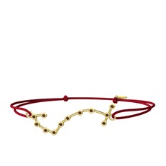 Scorpio Bileklik - Dumanlı kuvars 18 ayar altın bileklik #1fda5fb