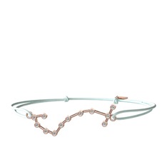 Swarovski 8 ayar rose altın bileklik