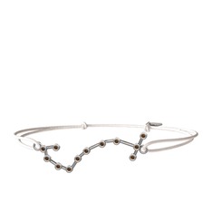 Scorpio Bileklik - Dumanlı kuvars 925 ayar gümüş bileklik #1nxejtc