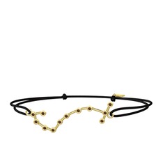 Scorpio Bileklik - Dumanlı kuvars 14 ayar altın bileklik #1oueyqg