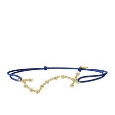 Scorpio Bileklik - Swarovski 925 ayar altın kaplama gümüş bileklik #1qs40kc