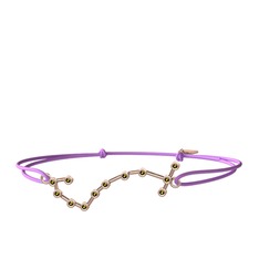 Peridot 18 ayar rose altın bileklik