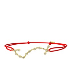 Scorpio Bileklik - Swarovski 14 ayar altın bileklik #1yc9bil
