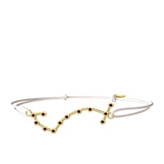 Scorpio Bileklik - Kök yakut 18 ayar altın bileklik #2shfqs