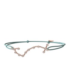 Scorpio Bileklik - Swarovski 18 ayar rose altın bileklik #eg4eei