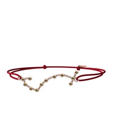 Scorpio Bileklik - Peridot 8 ayar rose altın bileklik #iukuc5