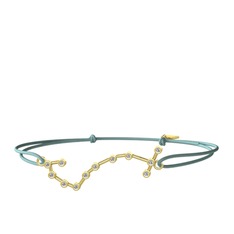 Swarovski 14 ayar altın bileklik