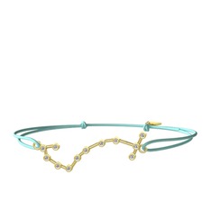 Swarovski 14 ayar altın bileklik