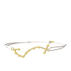 Scorpio Bileklik - Sitrin 14 ayar altın bileklik #rh6sod