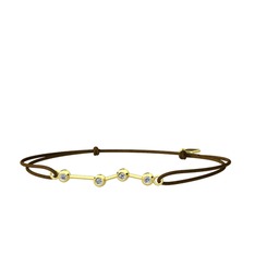 Aries Bileklik - Swarovski 18 ayar altın bileklik #1dwysji