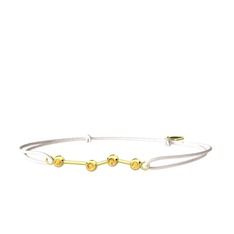 Aries Bileklik - Sitrin 925 ayar altın kaplama gümüş bileklik #1k27ihz