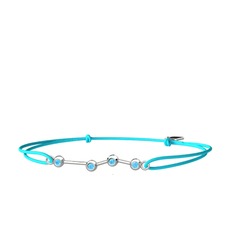 Aries Bileklik - Akuamarin 925 ayar gümüş bileklik #1l9wt54