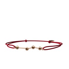 Aries Bileklik - Dumanlı kuvars 14 ayar rose altın bileklik #1ufufy3