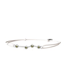 Aries Bileklik - Peridot 925 ayar gümüş bileklik #1v35d5v