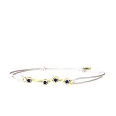 Aries Bileklik - Lab safir 8 ayar altın bileklik #1wjwfl3