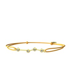 Aries Bileklik - Swarovski 18 ayar altın bileklik #2t1hcm